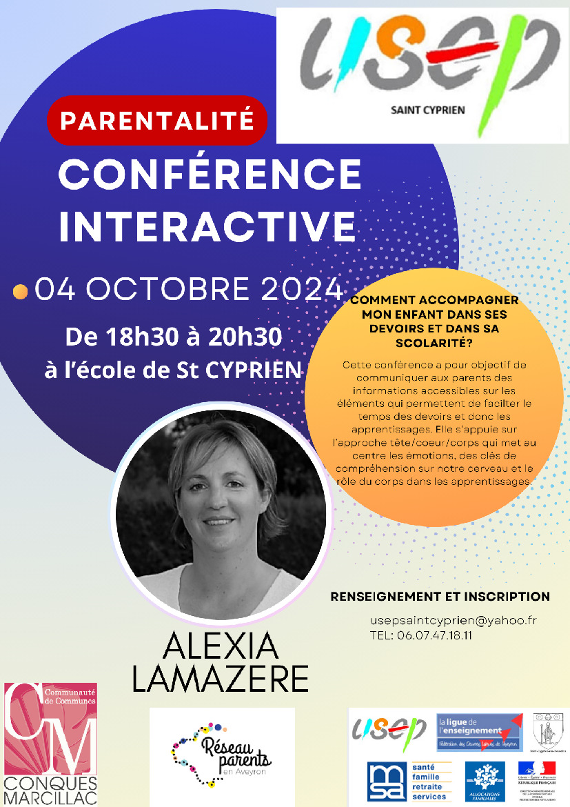 PARENTALITE-CONFERENCE INTERACTIVE