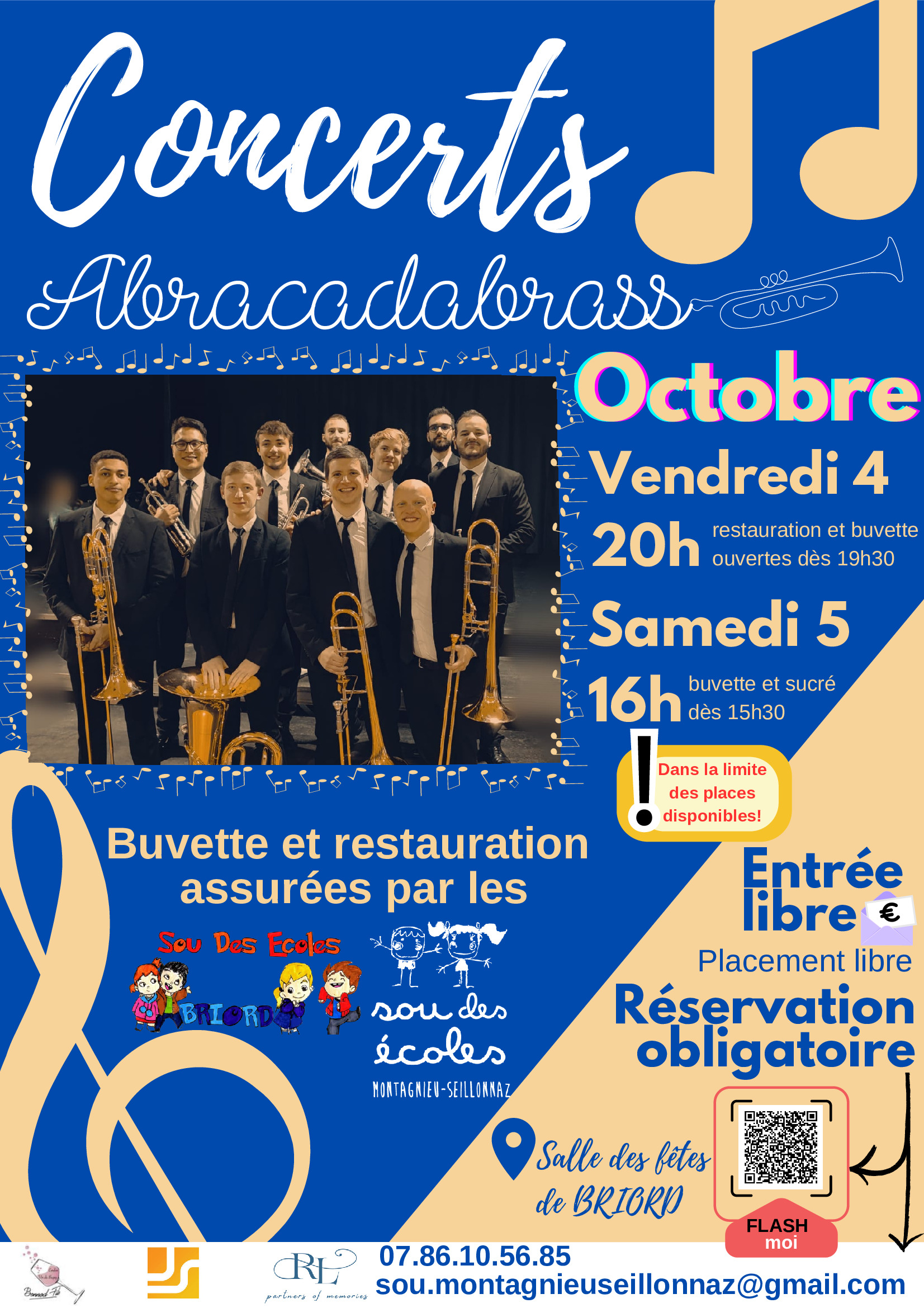 Concert Abracada'brass à Briord