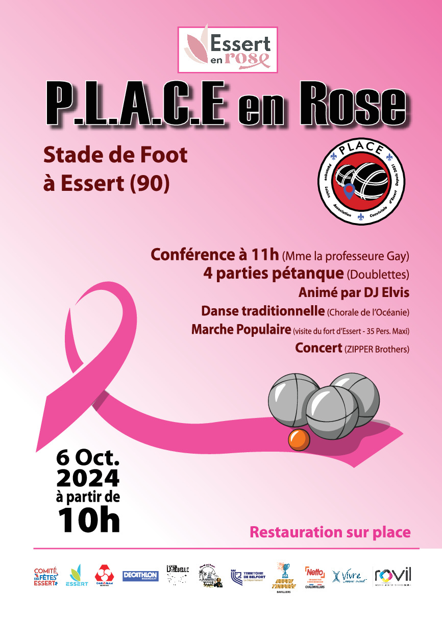 Essert en Rose c'est ce Dimanche