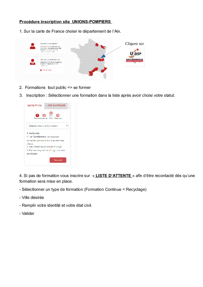 Formation PSC1 ouverte au public