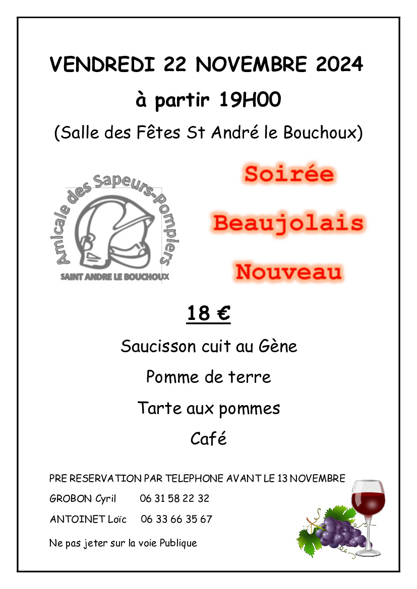 Soirée Beaujolais