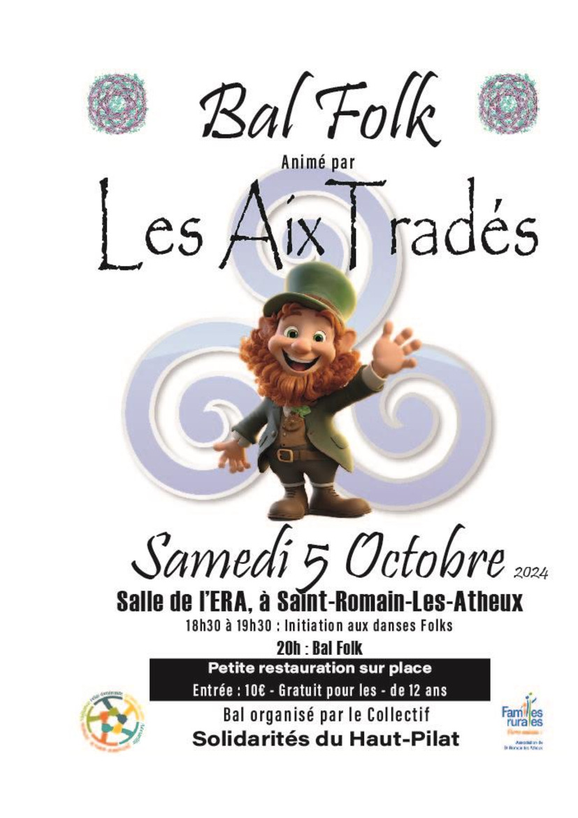 Bal folk 5/10 St-Romain-les-Atheux