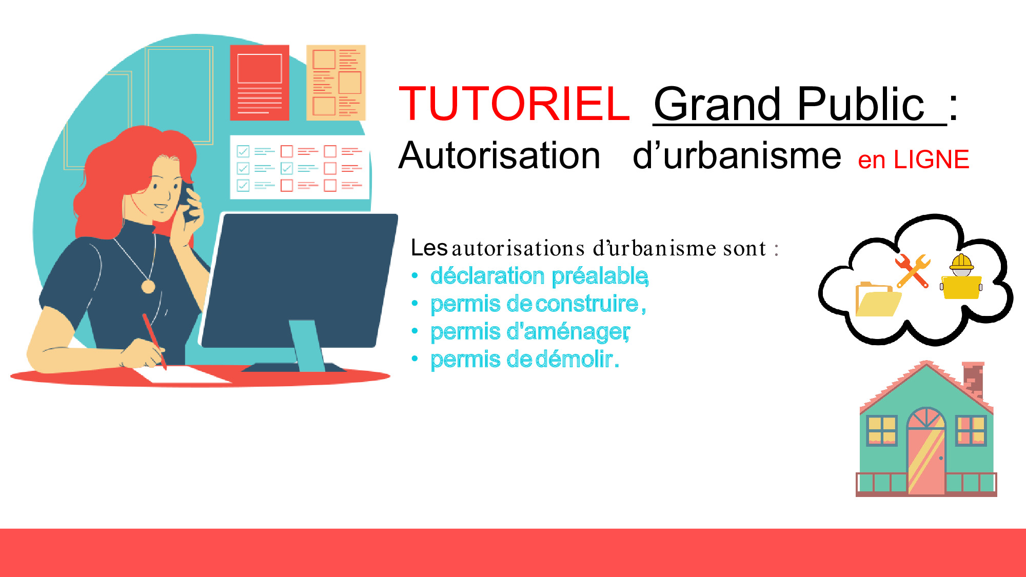 Dématérialisation des autorisations d'urbanisme