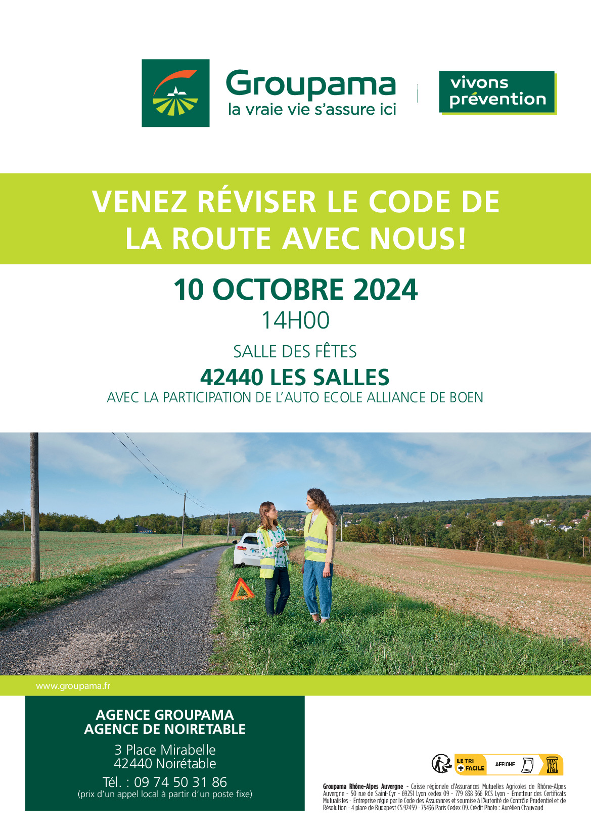 Venez réviser le code de la route avec nous