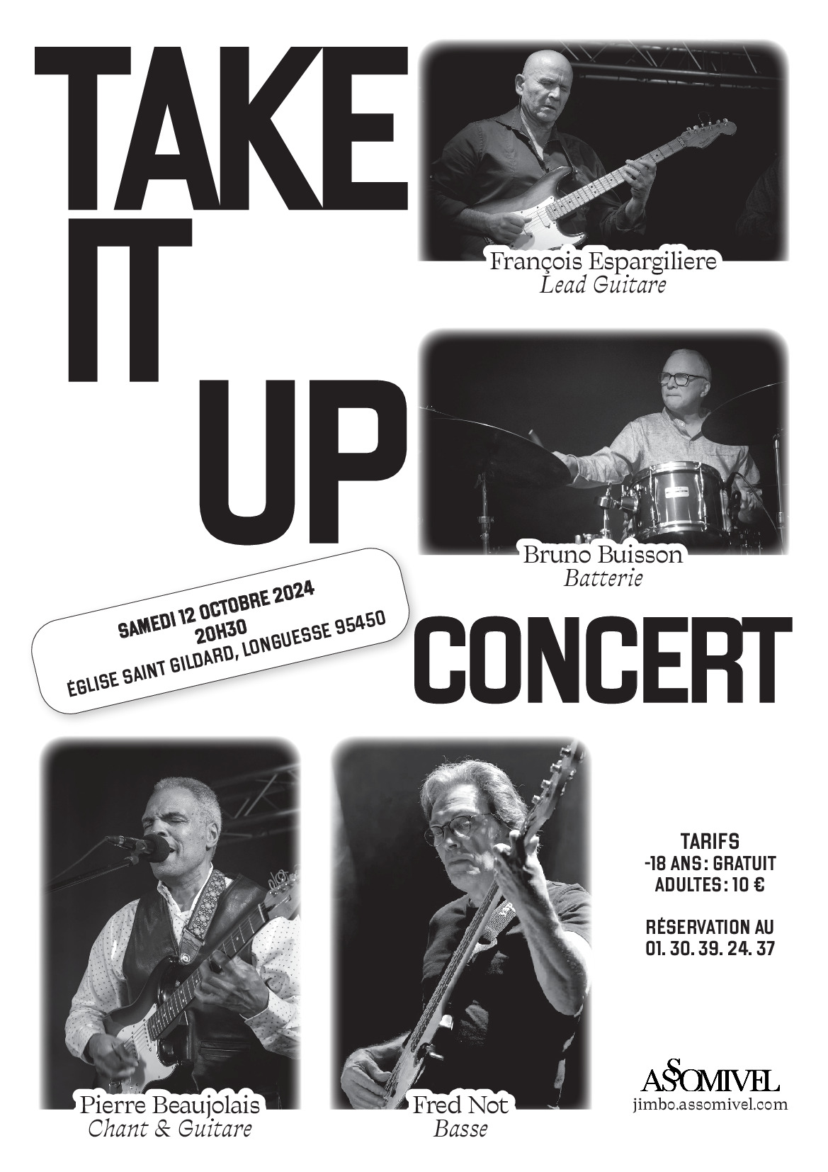 Concert Eglise : Take It Up