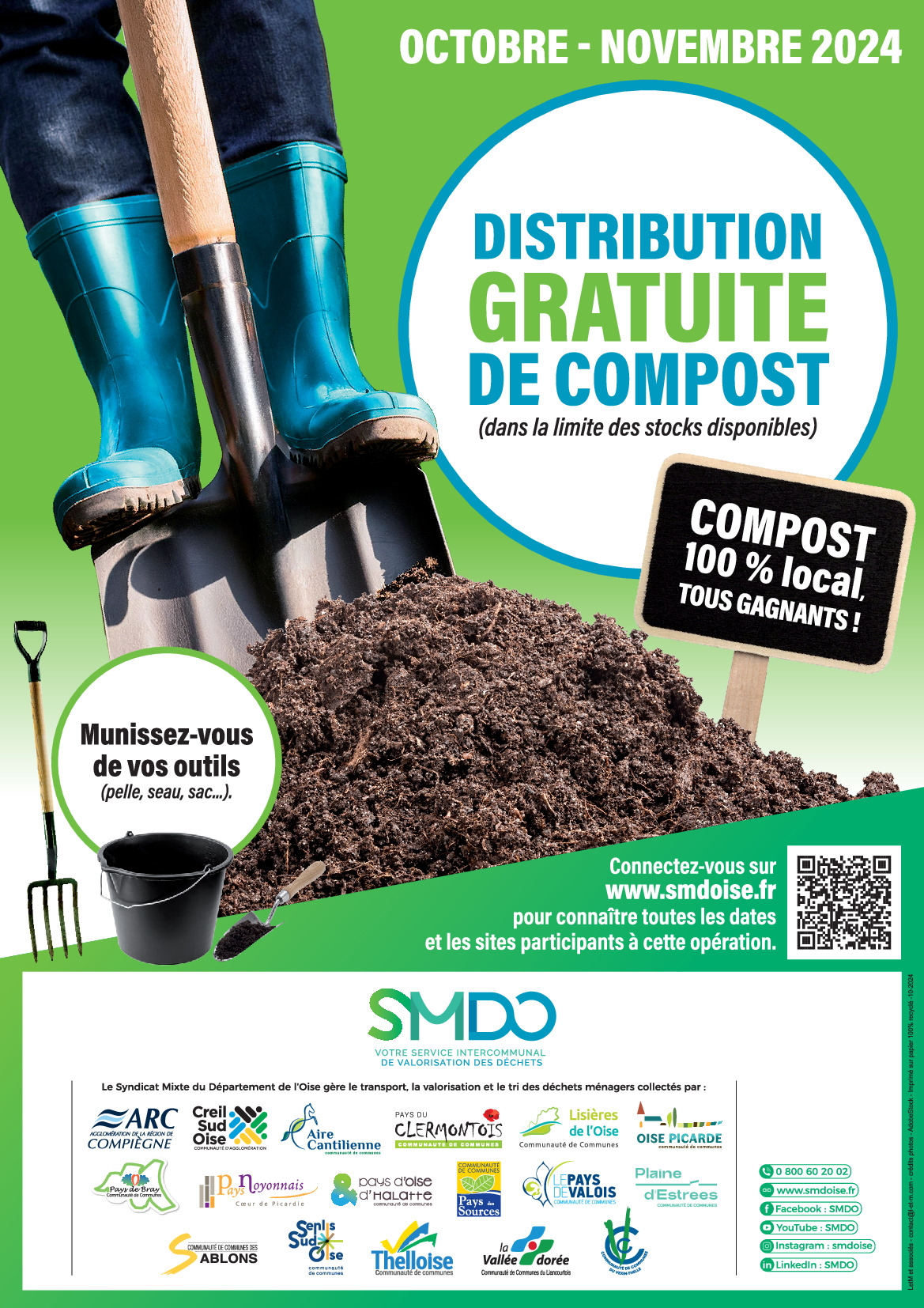 Distribution gratuite de compost