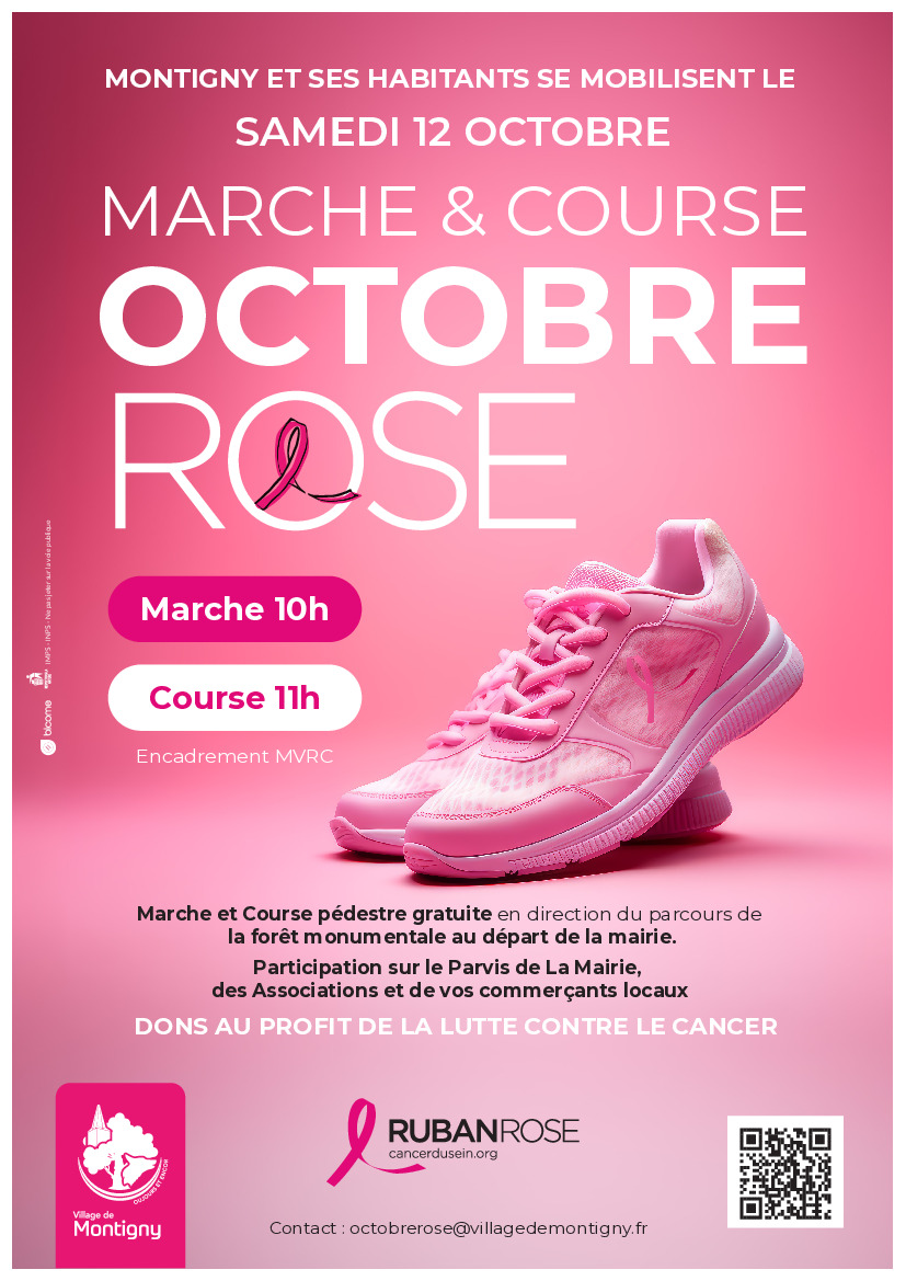 Marche & course pour octobre rose