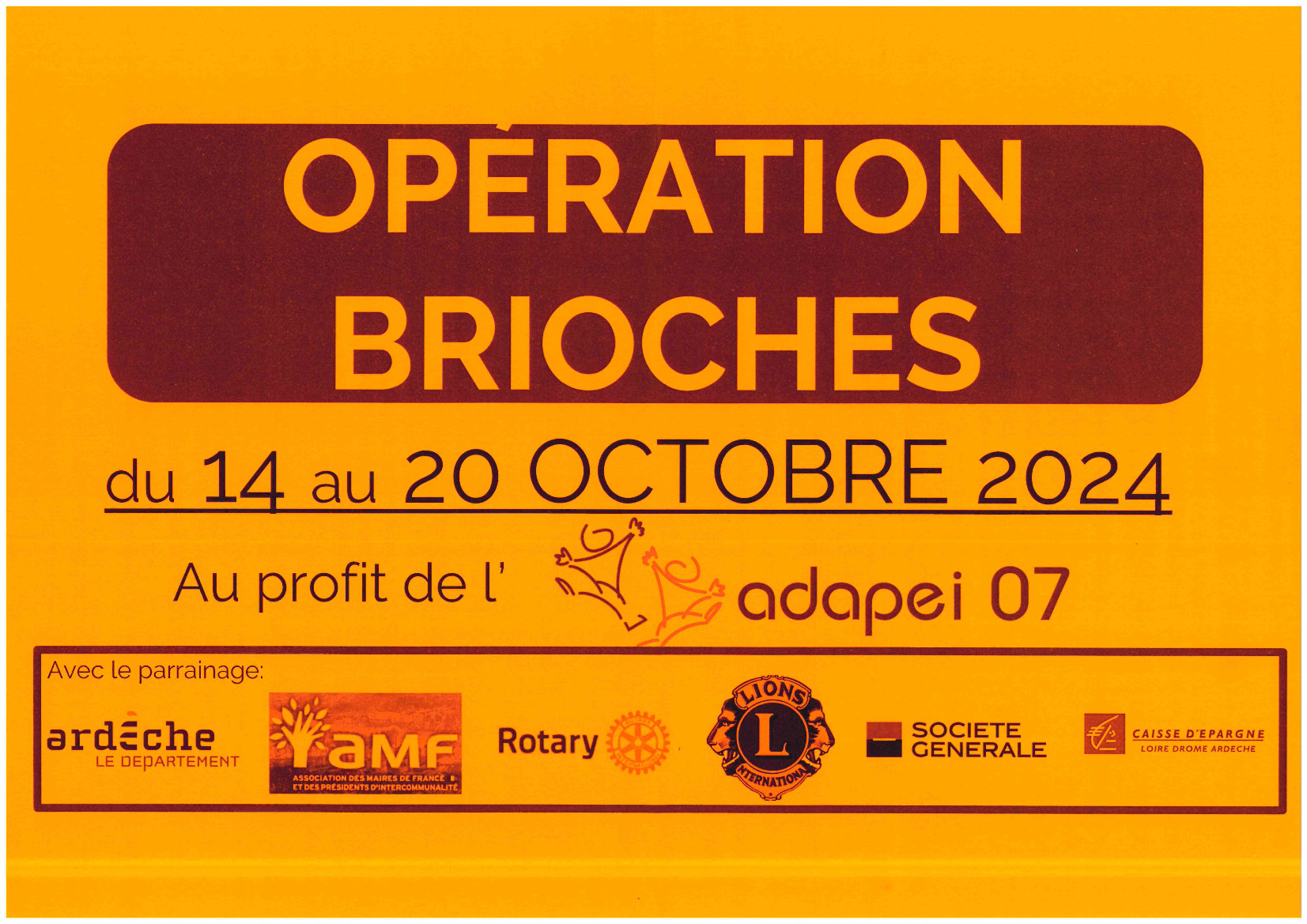 OPERATION BRIOCHES ADAPEI 07