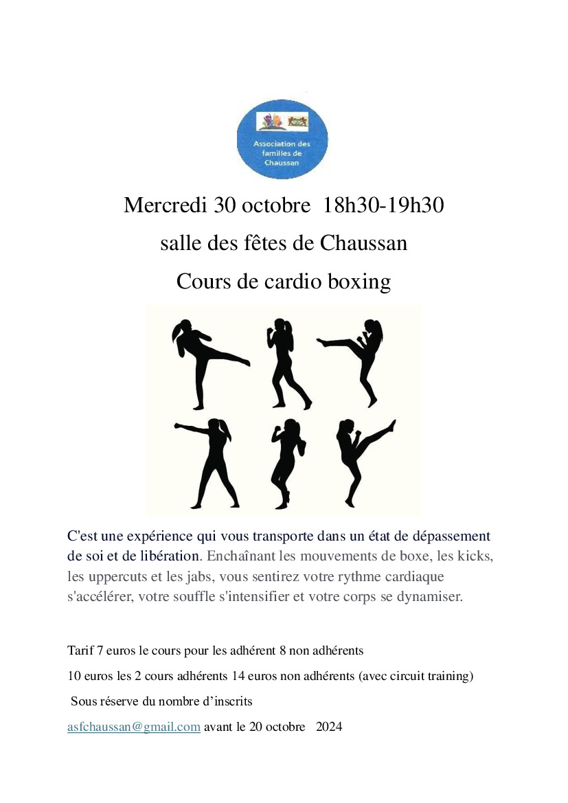 ASSOCIATION DES FAMILLES - CARDIO/TRAINING