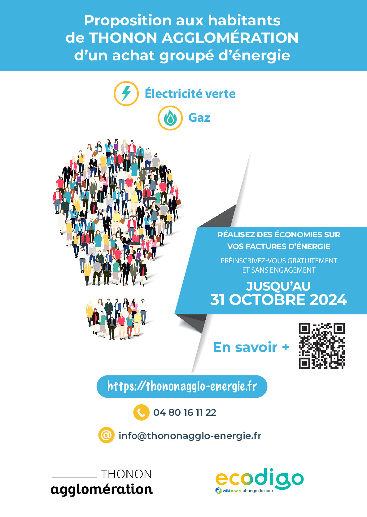 Thonon Agglo : proposition achat groupé d'électricité