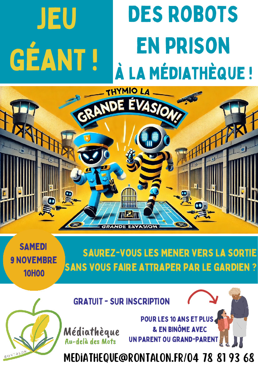 JEU GEANT A LA MEDIATHEQUE!