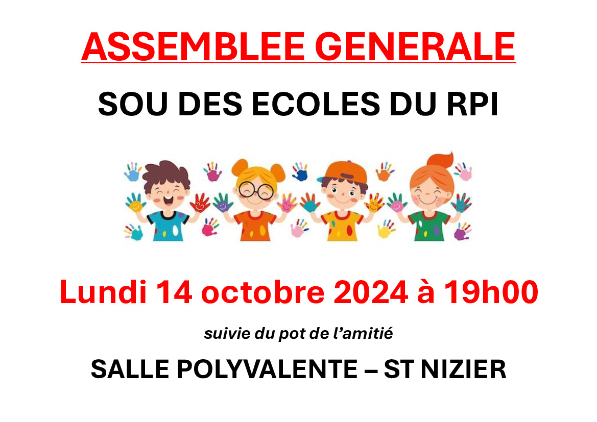 ASSEMBLEE GENERALE SOU DES ECOLES