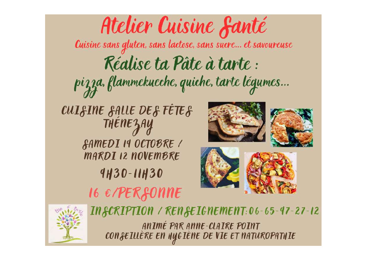 Atelier Cuisine Santé