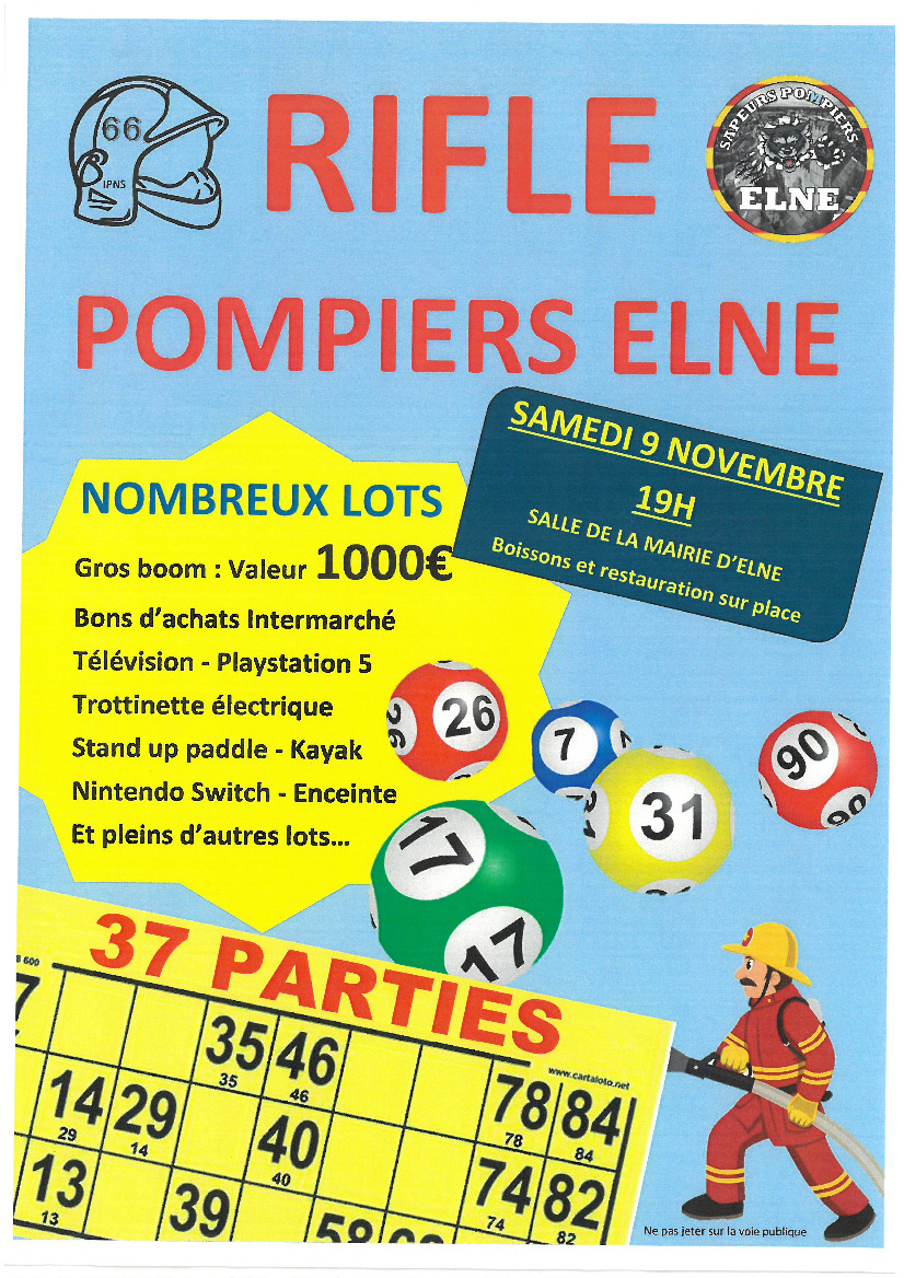 Rifle - Pompier d'Elne