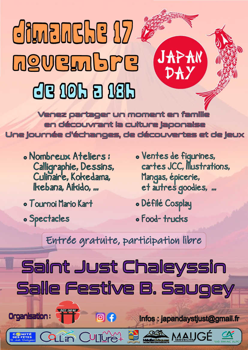 Japan Day, le dimanche 17 novembre