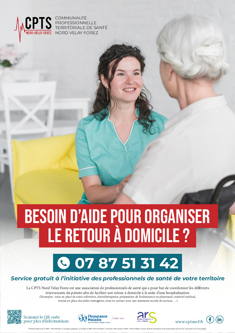 Besoin d'aide pour organiser le retour à domicile