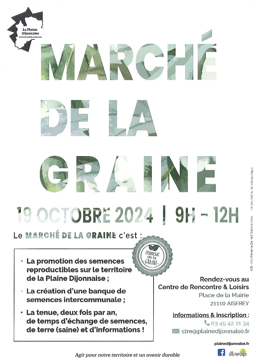 MARCHE DE LA GRAINE