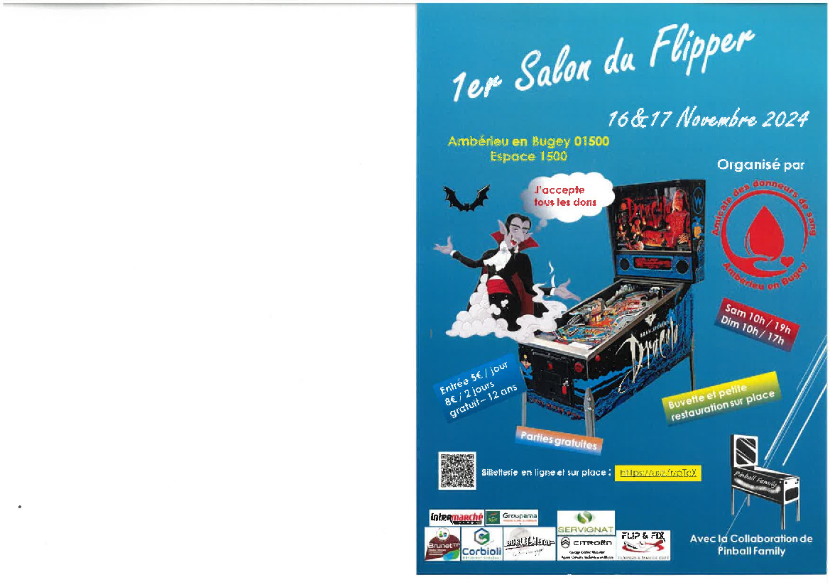 1er salon du flipper