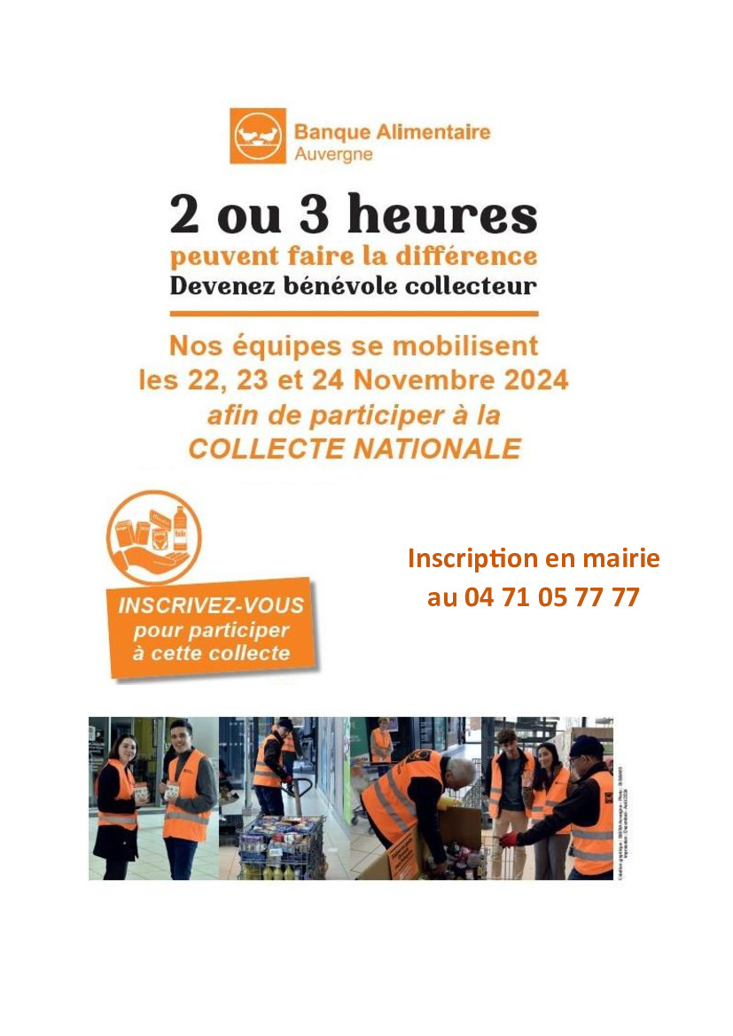 Grande Collecte Banque Alimentaire