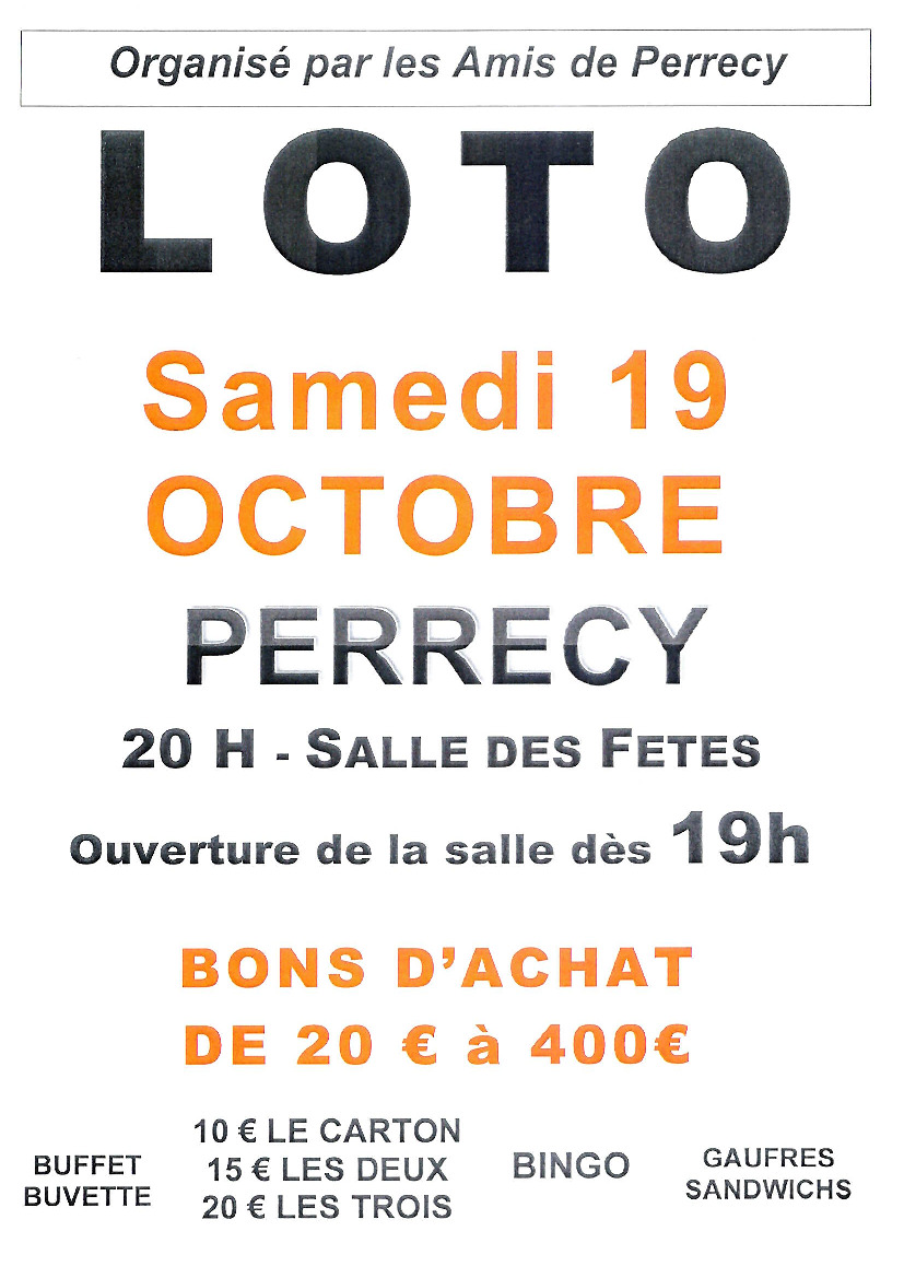 Loto des amis de Perrecy