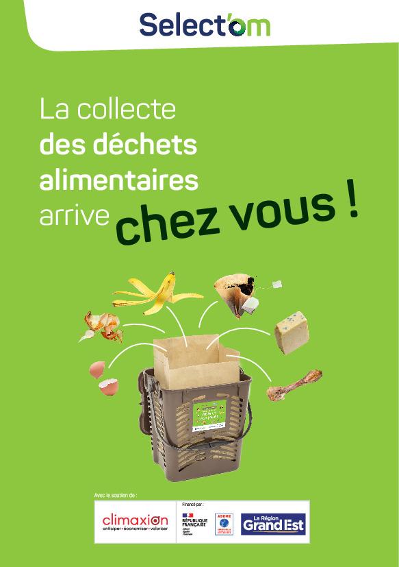 Déploiement collecte déchets alimentaire