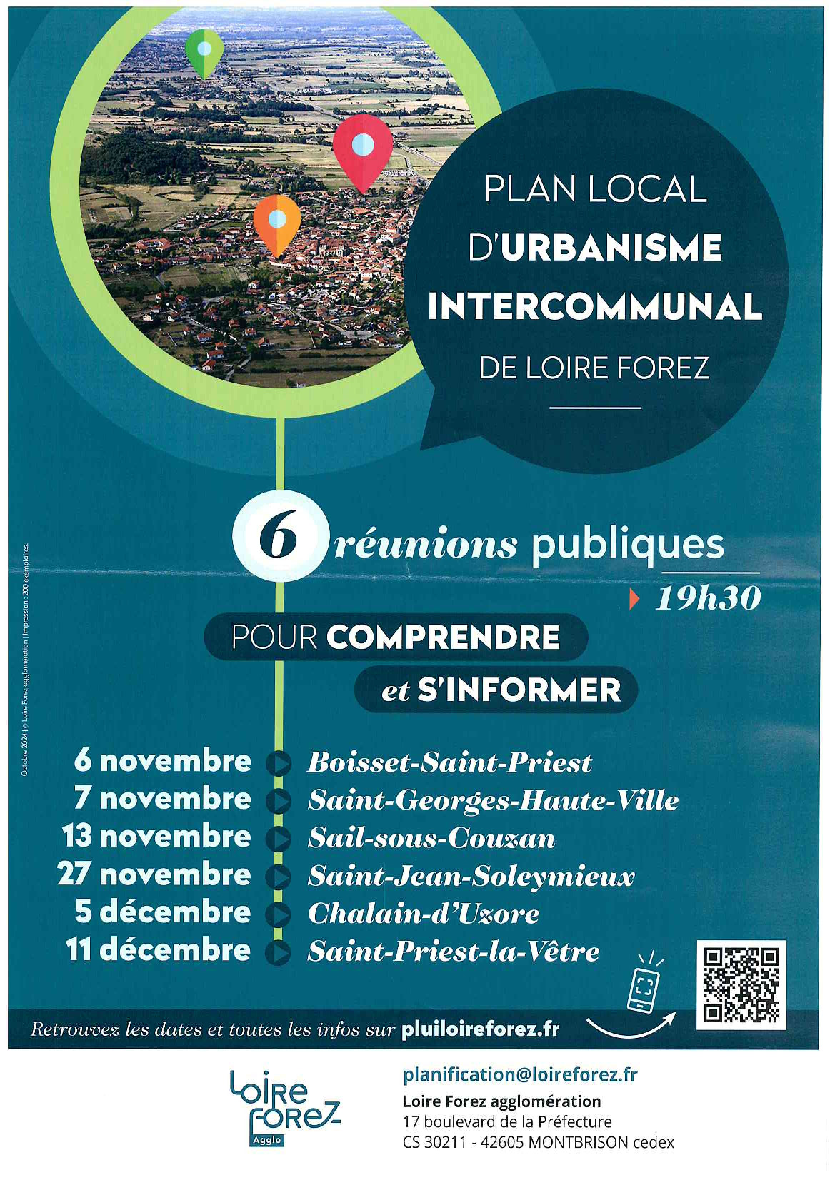 Plan local d'urbanisme intercommunal Loire Forez