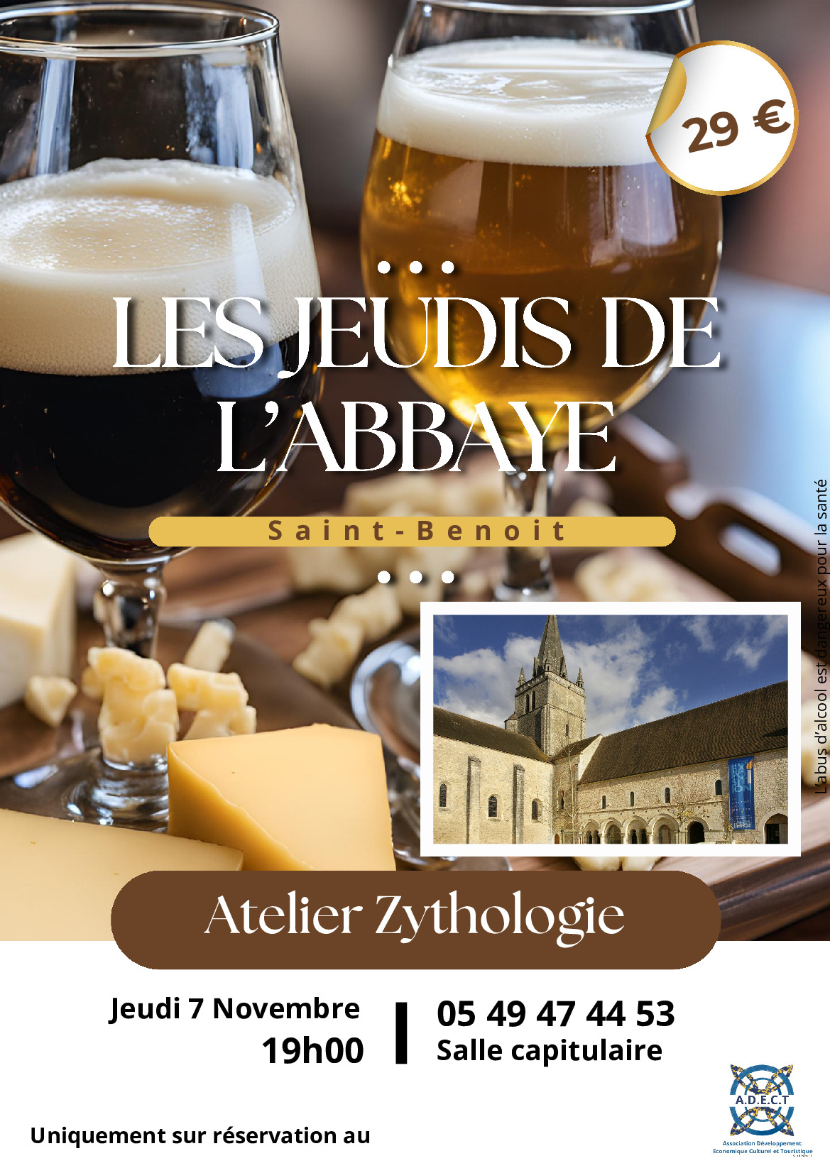 LES JEUDIS DE L'ABBAYE - Dégustation de Bières