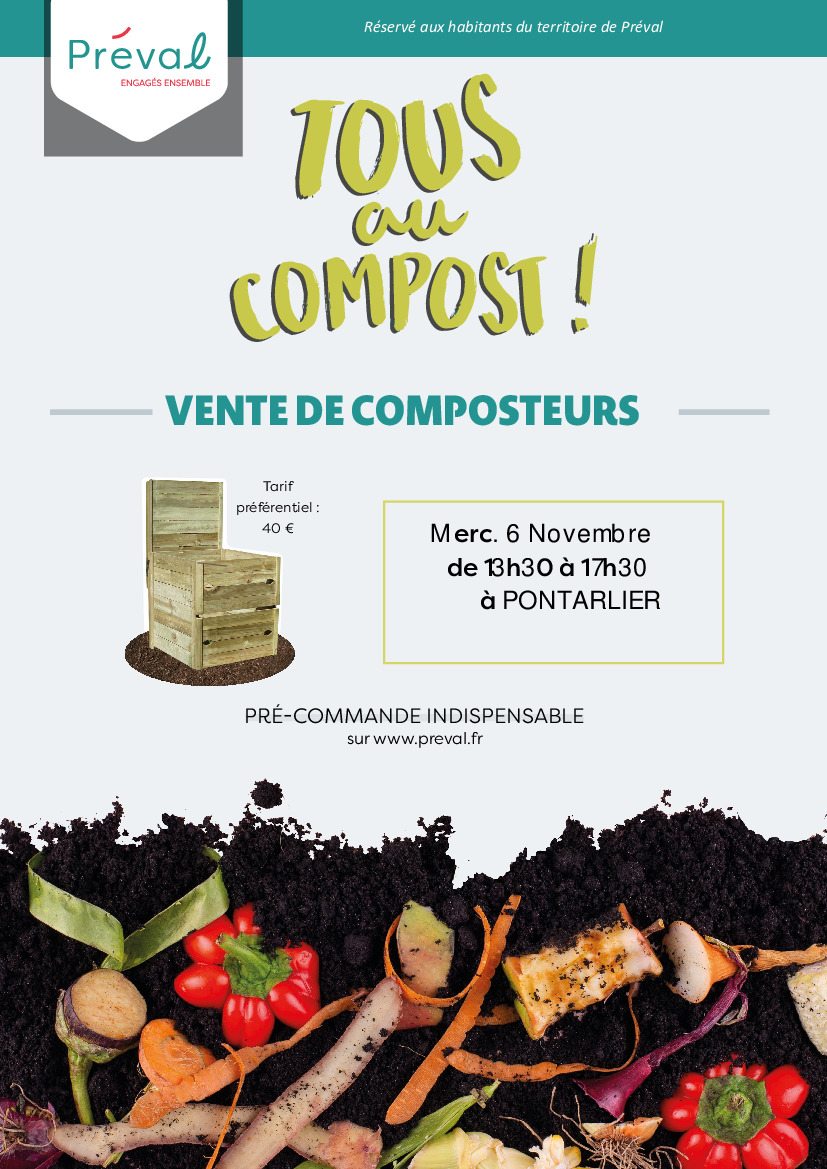 Vente de composteur