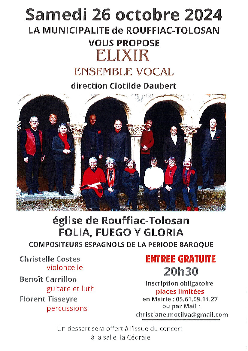 Concert d'automne à Rouffiac !