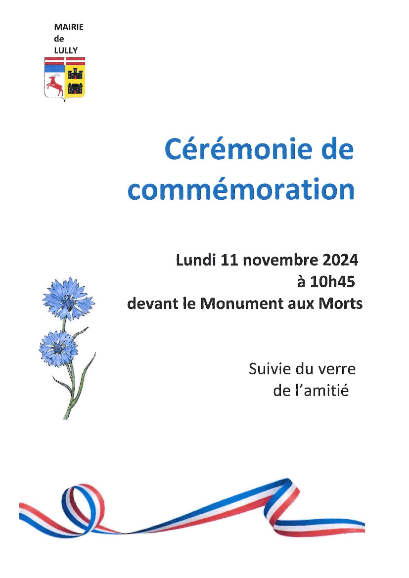 Cérémonie de commémoration