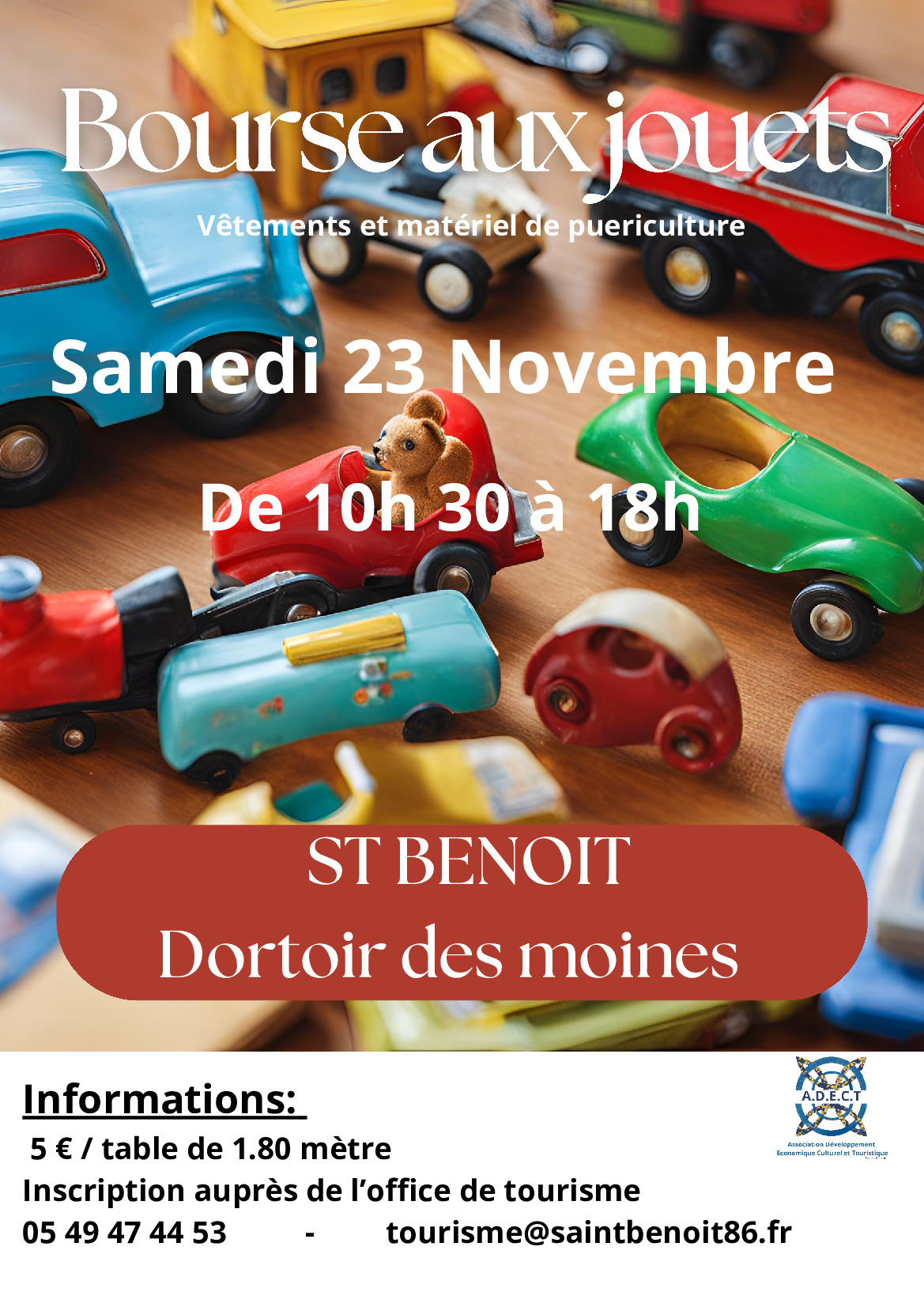 LA BOURSE AUX JOUETS  - 23 Novembre