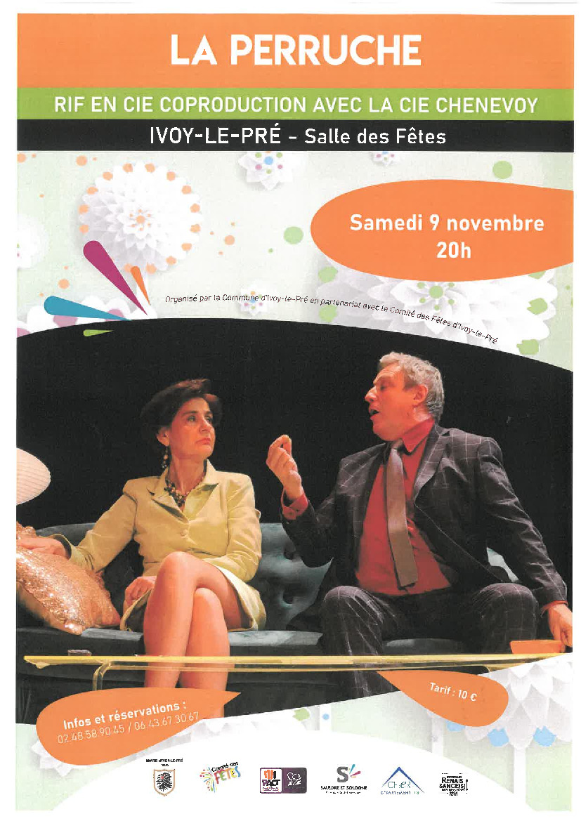 Théâtre samedi 9 novembre 2024 20h