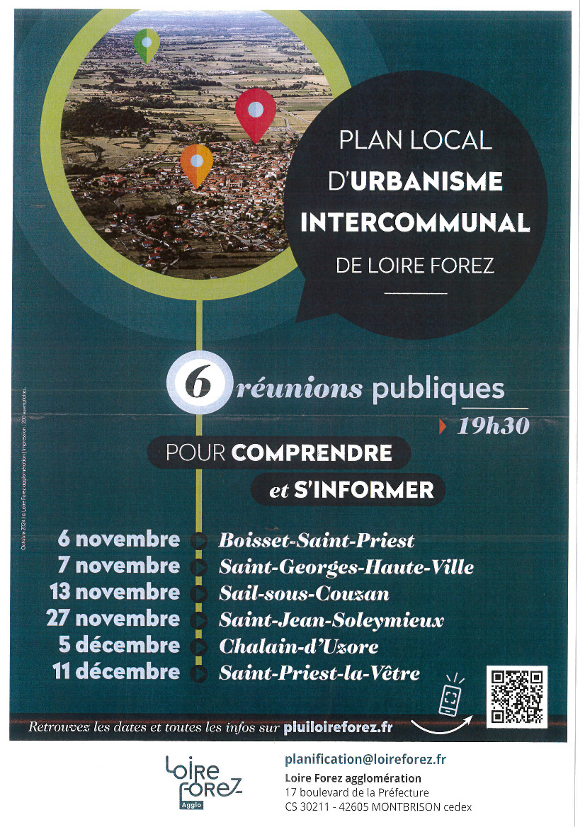 Projet de plan local d'Urbanisme intercommunal à 87 communes