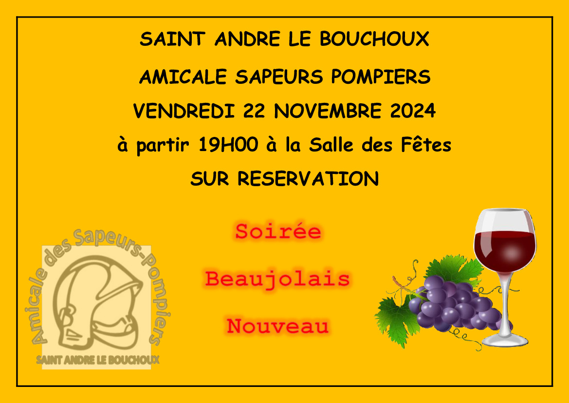 Soirée Beaujolais Nouveau