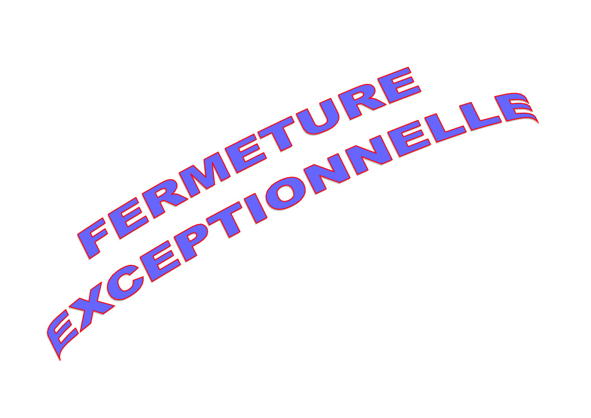 Fermeture de la mairie