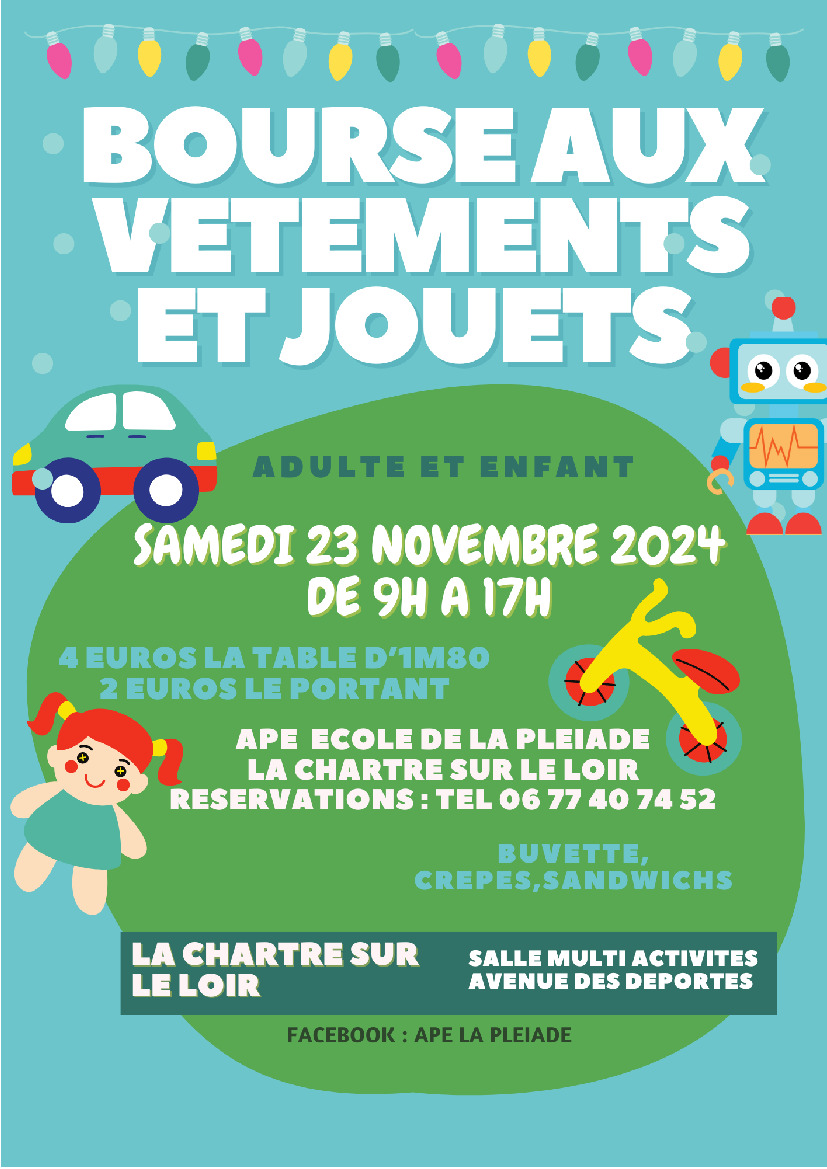 Bourse aux vêtements et jouets