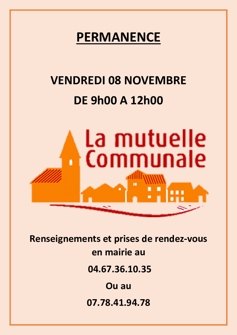 PERMANENCE MUTUELLE COMMUNALE