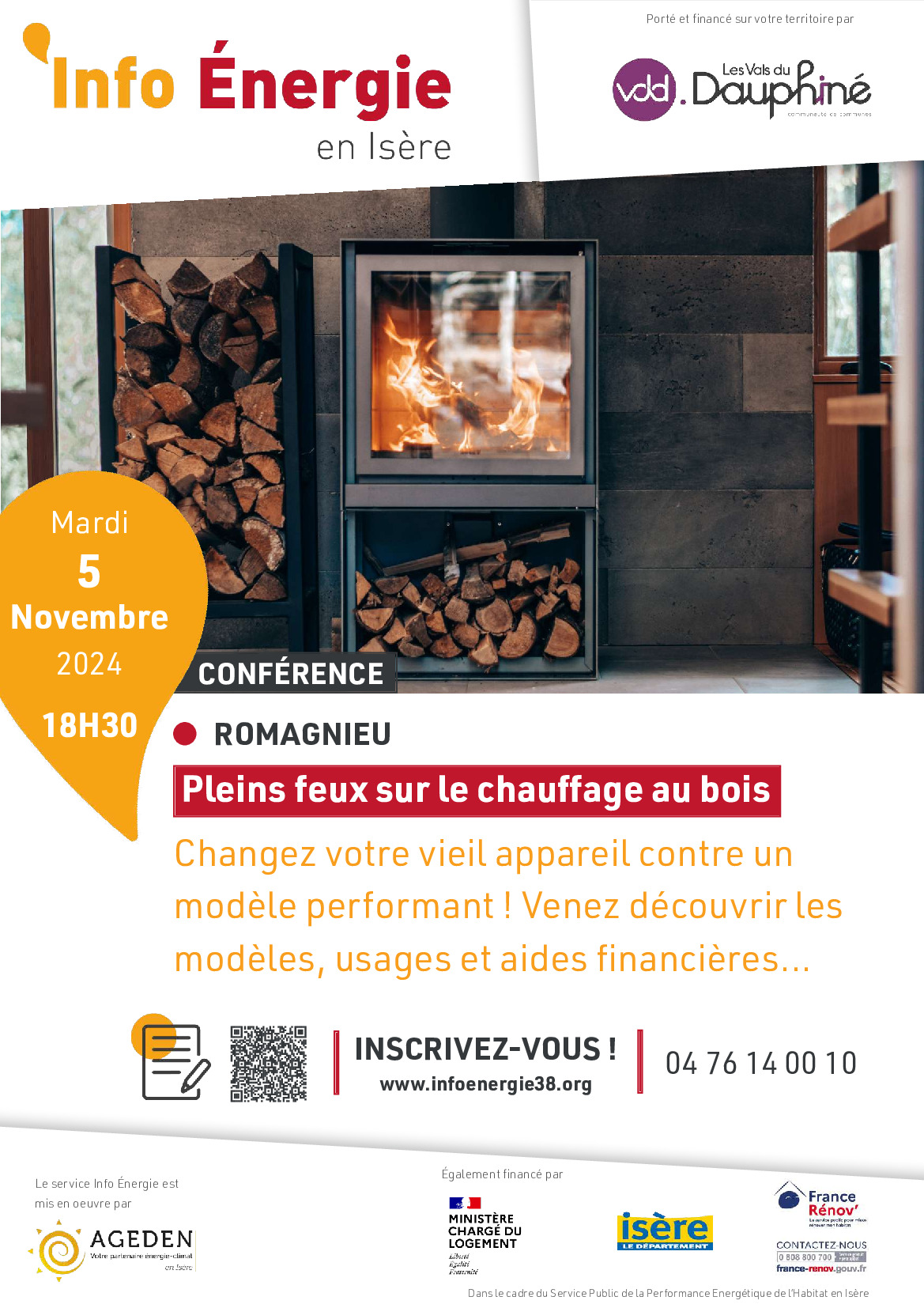 Pleins feux 🔥sur le chauffage au bois 🪵05/11