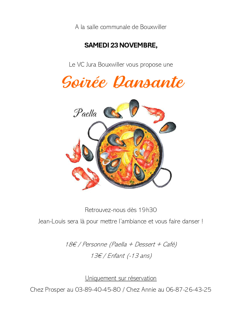 SOIREE DANSANTE