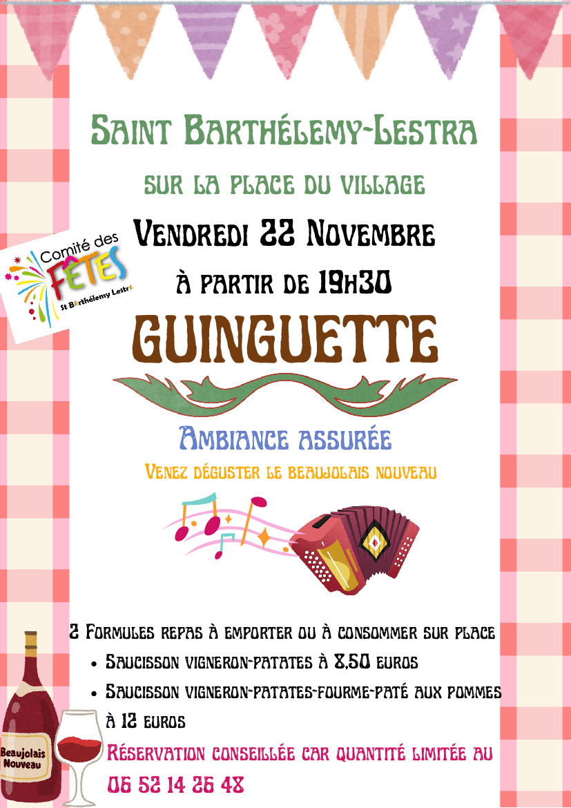 Guinguette du Comité des Fêtes