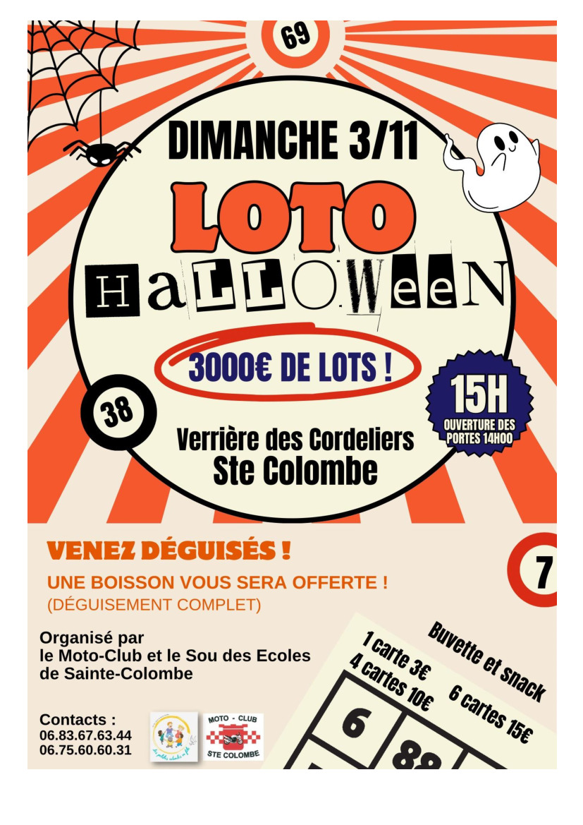 LOTO HALLOWEEN