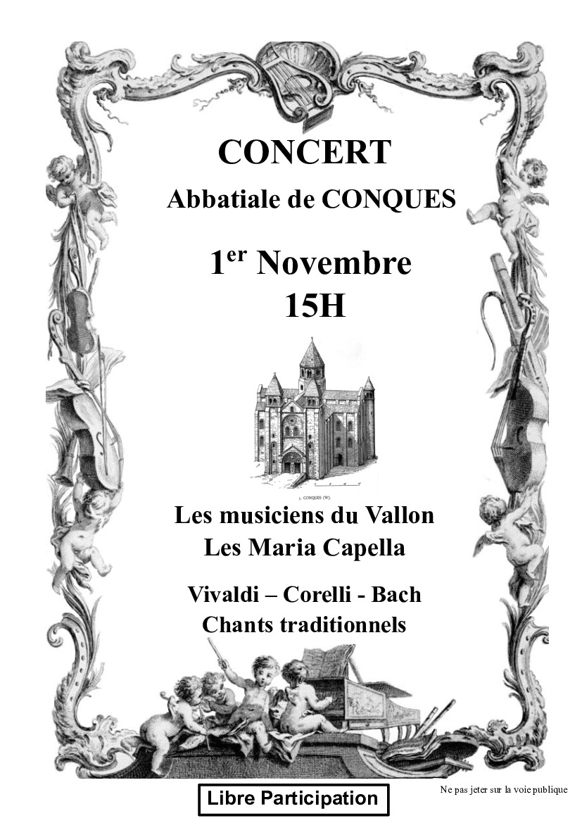 Concert à Conques