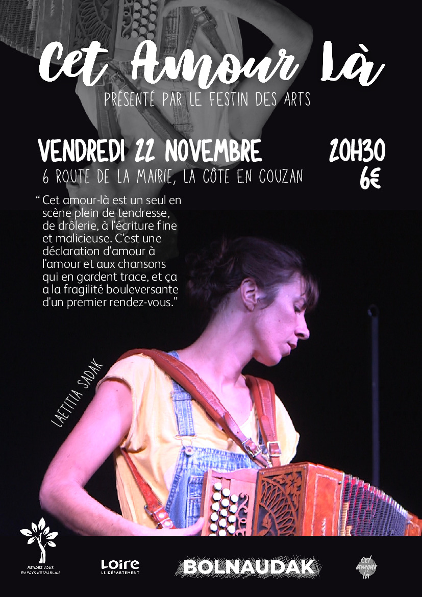 Spectacle le 22 novembre