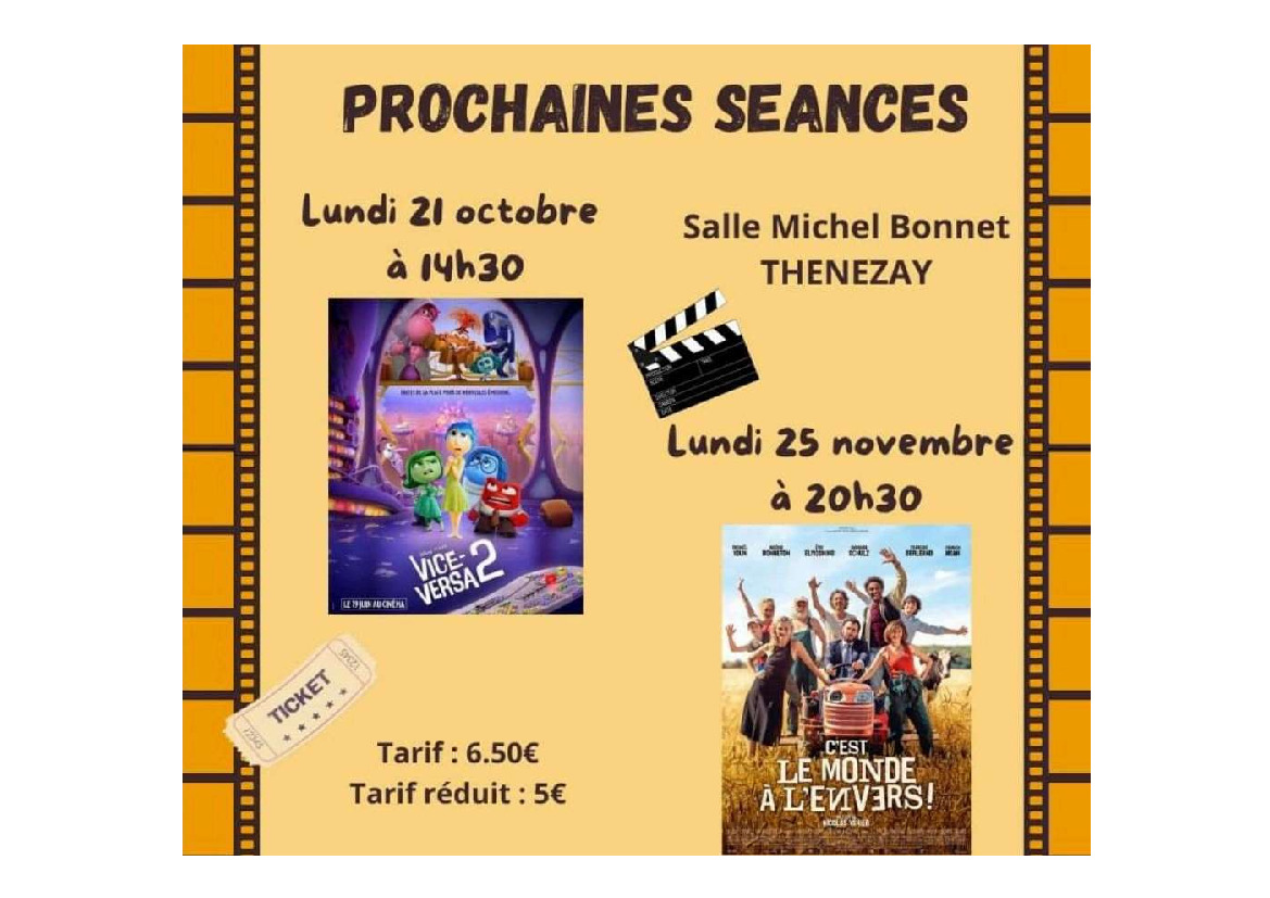 Cinéma à Thénezay