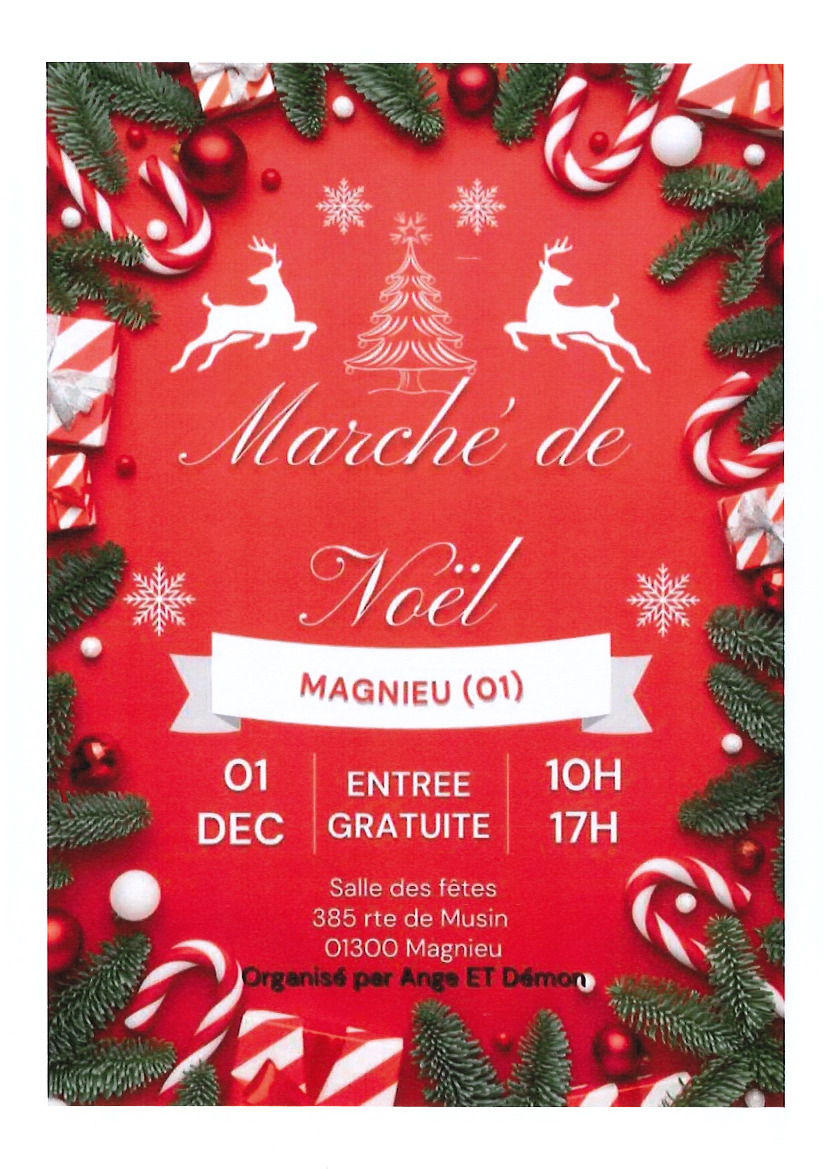 Marché de Noël de MAGNIEU