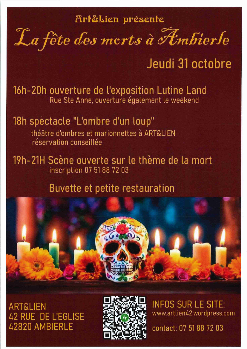 La fête des morts à Ambierle