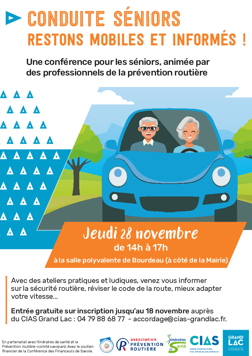 Conduite seniors: restons mobiles!!