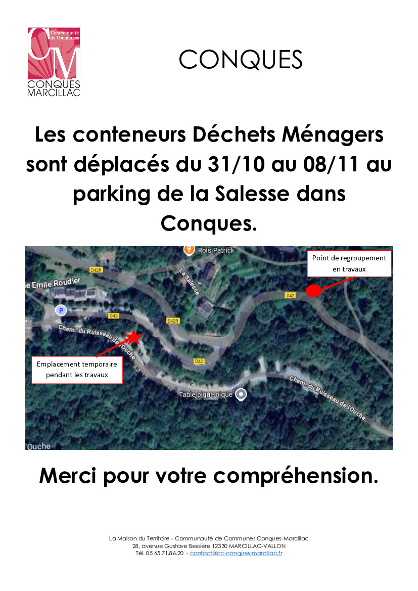 CONTENEURS ROUTE DE SENERGUES