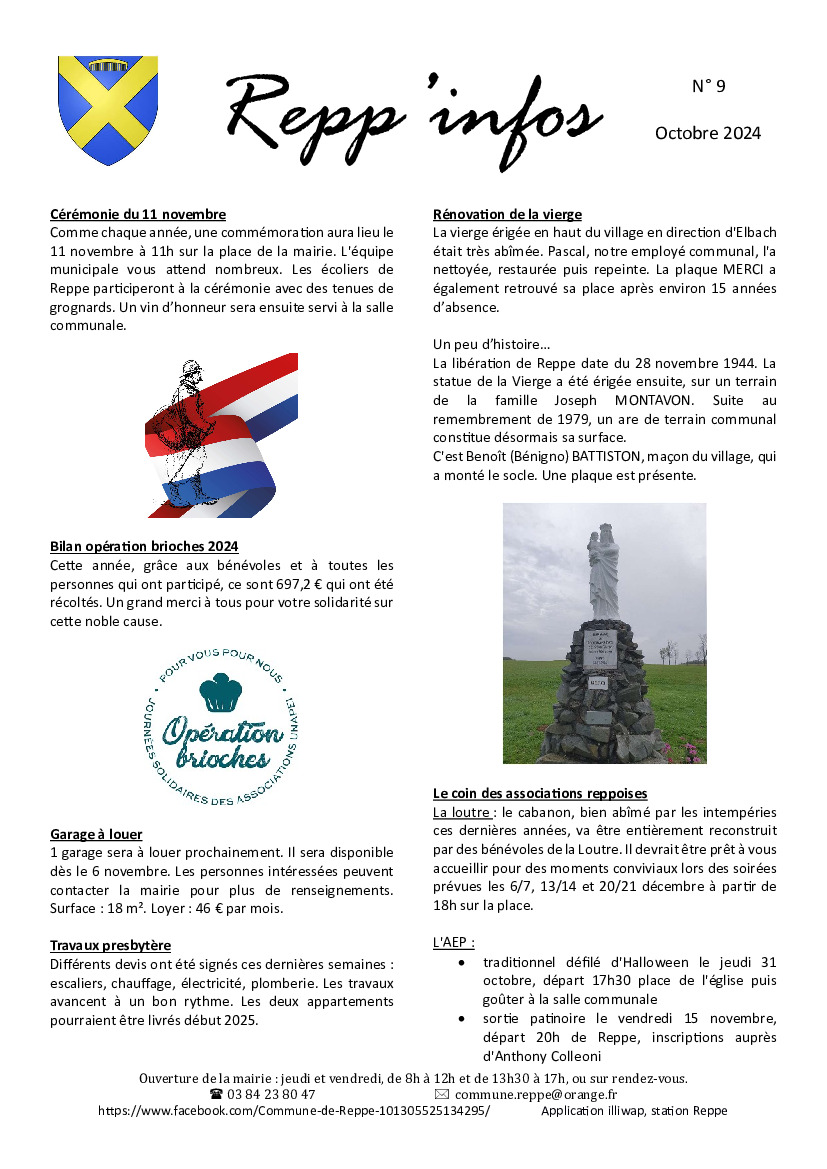 Repp'infos n°9