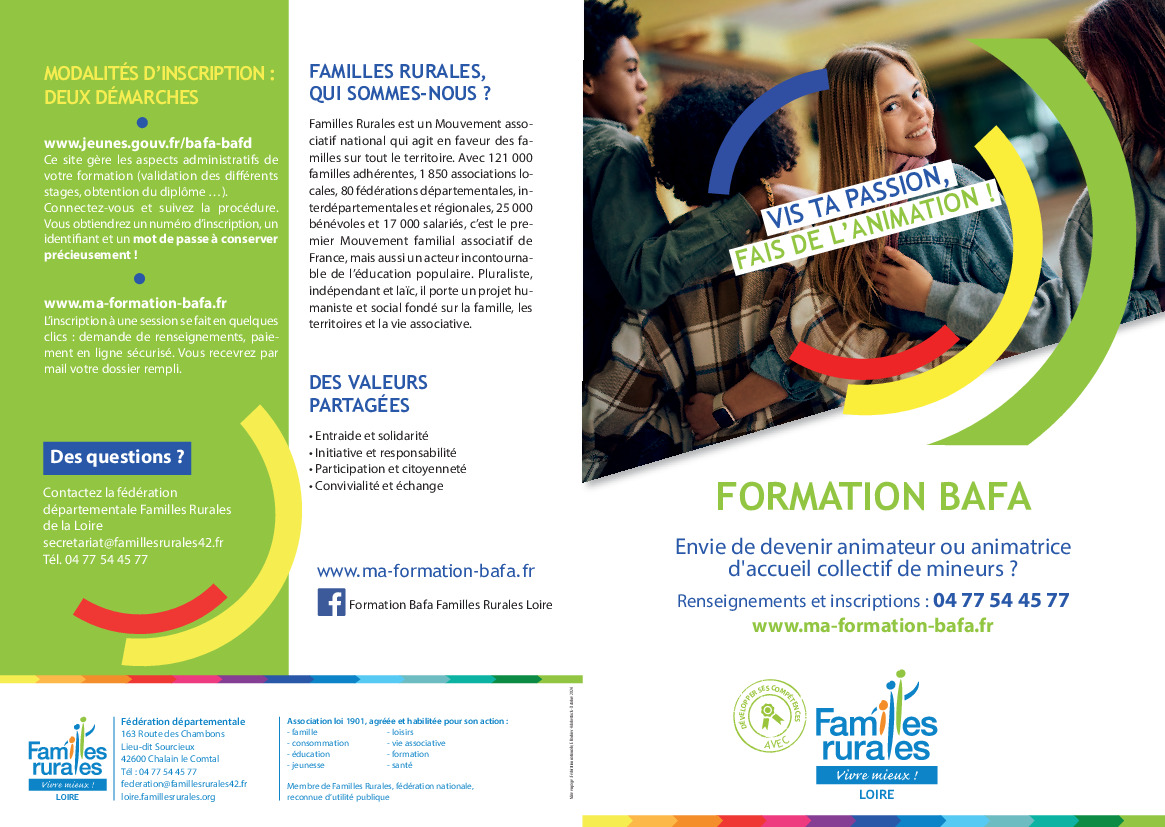 Formations BAFA